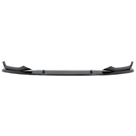 BMW 5 Series G30 LCI 2021-2023 Front Bumper Lip Spoiler M Performance Style Gloss Black