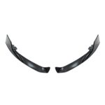Mercedes Benz A-Class W177 2019-2022 Front Bumper Lip Spoiler BRS Style Gloss Black