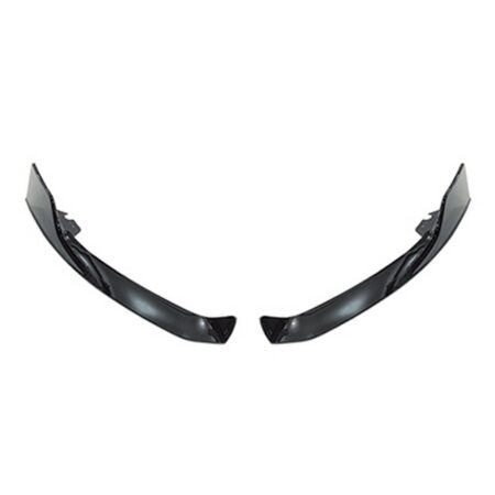 Mercedes Benz A-Class W177 2019-2022 Front Bumper Lip Spoiler BRS Style Gloss Black