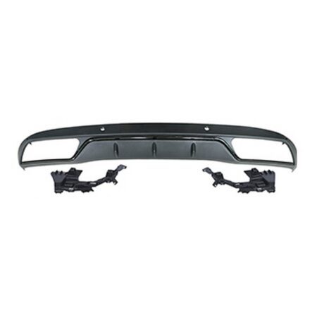 Mercedes Benz C-Class W205 Sedan 2015-2018 Rear Diffuser C63 AMG Style Black