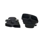 Mercedes Benz C-Class W205 2015-2018 Quad Exhaust Tips BBS Style Black