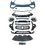 Mercedes Benz GLC-Class X253 2020-2022 Front Bumper Conversion to GLC63 AMG Style Look