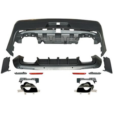 Dodge Challenger 2008-2014 Rear Bumper Conversion to 2015+ Style Look