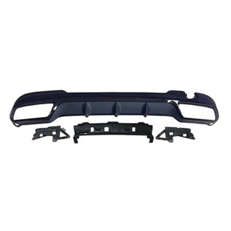 Mercedes Benz E-Class W212 2014-2016 Rear Diffuser E63 AMG Style Black
