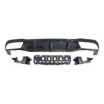 Mercedes Benz E-Class W213 2017-2020 Rear Diffuser E63 AMG Style Black