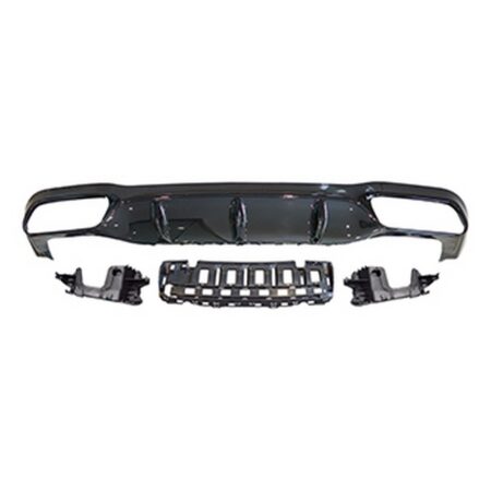 Mercedes Benz E-Class W213 2017-2020 Rear Diffuser E63 AMG Style Black