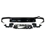 Mercedes Benz E-Class W213 2017-2023 Rear Diffuser E63 AMG Style Black