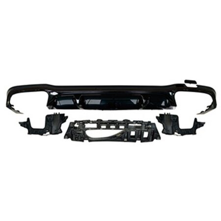 Mercedes Benz E-Class W213 2017-2023 Rear Diffuser E63 AMG Style Black