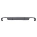Audi A4 B9 2017-2019 Rear Diffuser S4 Style Silver