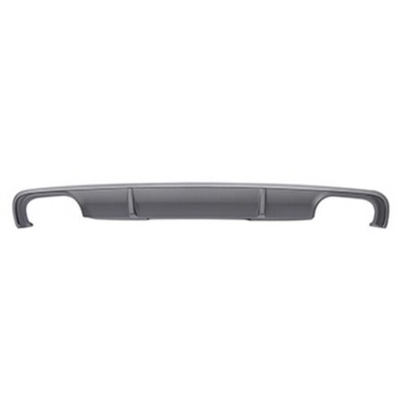 Audi A4 B9 2017-2019 Rear Diffuser S4 Style Silver