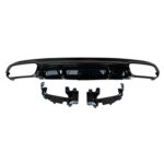 Mercedes Benz E-Class W213 2017-2023 (for normal bumper) Rear Diffuser E63 AMG Style Black