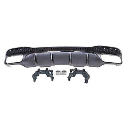 Mercedes Benz GLE-Class W166 2016-2019 GLE63 AMG Style Rear Diffuser Black