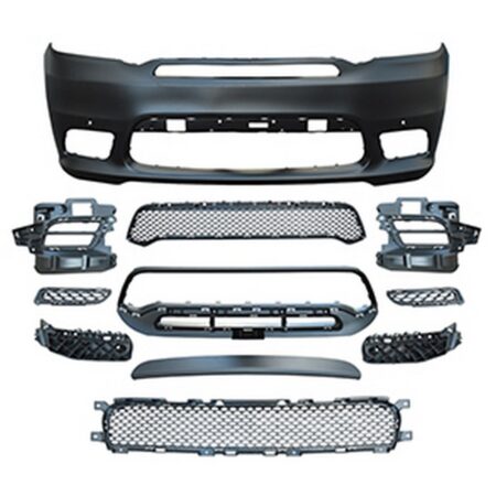 Dodge Durango 2011-2020 Front Bumper Conversion Body Kit to 2018+ SRT Style Look