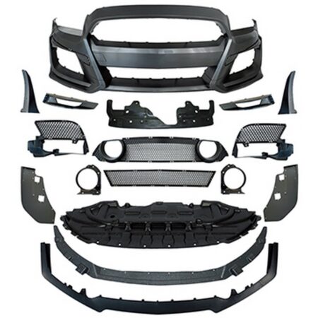 Ford Mustang GT500 2010-2014 Old to New GT500 Style Front Bumper Conversion Body KIT