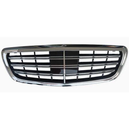 Mercedes Benz S-Class W222 2014-2020 S63 AMG Style Front Grille Chrome