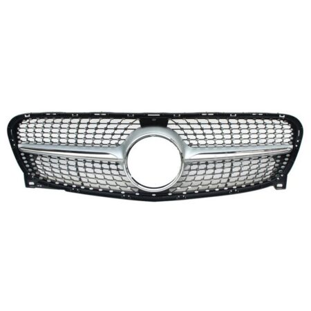 Mercedes Benz GLA-Class X156 2017-2020 Diamond Style Front Grille Black