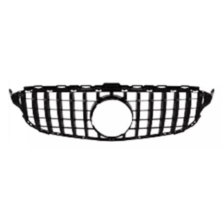 Mercedes Benz C-Class W205 2019-2021 GT Style Front Grille Black