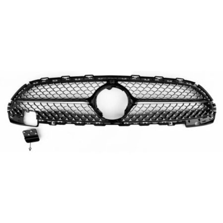 Mercedes Benz C-Class W206 2022-2025 Diamond Style Front Grille Black
