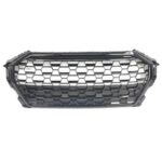 Audi Q3 F3 2019-2024 RS Style Honeycomb Front Grille Gloss Black