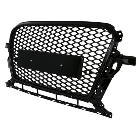 Audi Q5 8R 2013-2017 (without S-Line) RS Style Front Grille Gloss Black Honeycomb