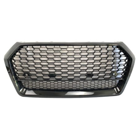 Audi Q5 SQ5 FY B9 2018-2020 RS Style Front Grille Gloss Black Honeycomb