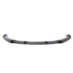 Audi A4 S4 B9 2017-2019 (for RS4 Style Bumper) Front Lip Spoiler RS4 Style Black