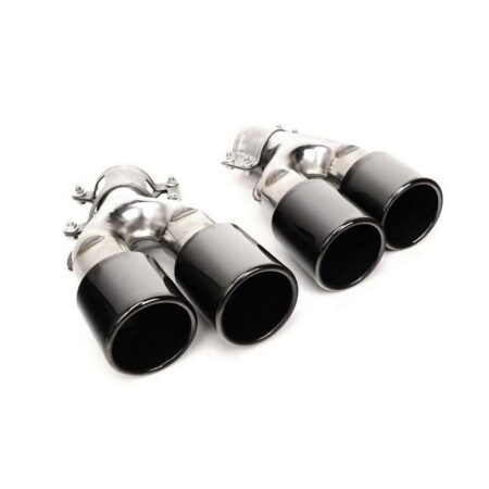 BMW 5 Series G30 2017-2020 M5 Style Quad Exhaust Tips Black
