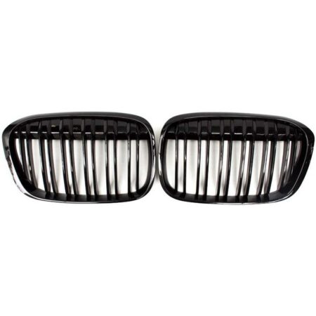 BMW X1 F48 2016-2019 M Tech Style Front Grille Black
