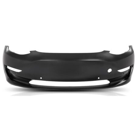 Front Bumper Cover With 6 Sensor Holes & Tow Hook Hole for Tesla Model 3 2017-2023