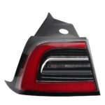 Rear Left Outer Tail Lamp Light LED 4 Pin for Tesla Model 3 Y 2021-2024
